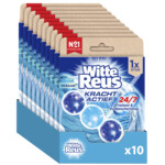 10x Witte Reus Toiletblok Kracht Actief  Oceaan - 15.57 euro