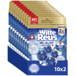10x Witte Reus Toiletblok Blauw Actief  Hygiene