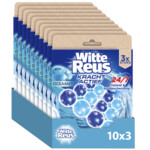 10x Witte Reus Toiletblok Kracht Actief  Oceaan