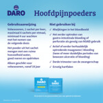 Daro Hoofdpijnpoeders - 6.49 euro