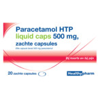 Healthypharm Paracetamol 500 mg Liquid Caps