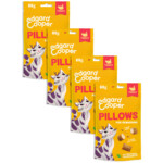 4x Edgard & Cooper Adult Pillows Kattensnack Kalkoen