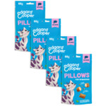 4x Edgard & Cooper Adult Pillows Kattensnack Zalm 60 gr