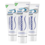 3x Sensodyne Tandpasta Rapid Relief Whitening