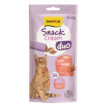 GimCat Kattensnack Cream Duo Zalm & Tomaat