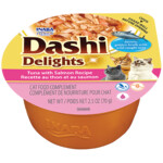 6x Ciao Kattenvoer Nat Dashi Delights Bouillon  Tuna & Salmon
