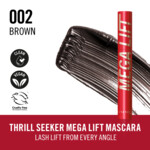 Rimmel Thrill Seeker Mega Lift Mascara Black Brown 002 - 15.65 euro