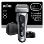 Braun Elektrisch Scheerapparaat Series 8 8617S Zilver