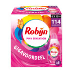 6x Robijn Klein & Krachtig Wasmiddel Pink Sensation 19 Wasbeurten