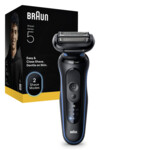 Braun Elektrisch Scheerapparaat Series 5 52-B1000s Blauw - 93.49 euro