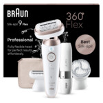 Braun Epilator Silk·épil 9 Flex 9-360 3D Wit/Rose Titan - 243.99 euro