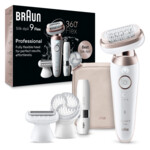 Braun Epilator Silk·épil 9 Flex 9-360 3D Wit/Rose Titan - 243.99 euro