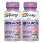 2x Solaray Oregano-olie 70% Carvacrol - 57.85 euro