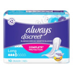 Always Discreet Incontinence Inlegkruisjes  Size Long Complete Protection - 2.49 euro