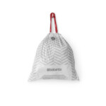4x Brabantia PerfectFit Vuilniszak met Trekbandsluiting Code J 20-25 Liter 20 zakken - 13.89 euro