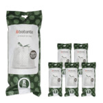4x Brabantia PerfectFit Vuilniszakken Code O 36 Liter 20 zakken - 26.95 euro