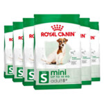 6x Royal Canin Hondenvoer Droog Mini 8+ 2 kg