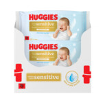 8x Huggies Babydoekjes Extra Care Sensitive 100% Plasticvrij - 20.75 euro