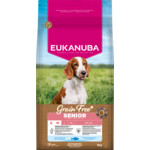 Eukanuba Hondenvoer Droog Grain Free Small/Medium Senior Oceaanvis