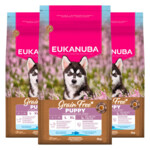 3x Eukanuba Hondenvoer Droog Grain Free Puppy Large Oceaanvis