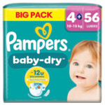 Pampers Baby Dry Luiers Maat 4+ (10-15 kg) - 19.99 euro