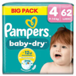 4x Pampers Baby Dry Luiers Maat 4 (9-14 kg)