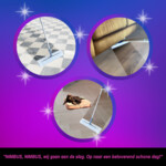 NIMBUS Magic Floor Sweeper XXL 2-in-1 Kit 1 Dweil + 10 Droge Vloerdoekjes - 19.99 euro