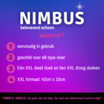 NIMBUS Magic Floor Sweeper XXL 2-in-1 Kit 1 Dweil + 10 Droge Vloerdoekjes - 19.99 euro
