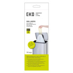 24x EKO Afvalzak met Trekband Wit 3–6 Liter Type A 30 zakken