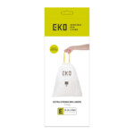 EKO Afvalzak met Trekband Wit 25–35 Liter Type E 12 zakken