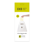 EKO Afvalzak met Trekband Wit 40–60 Liter Type F 12 zakken