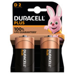 Duracell Alkaline Batterijen Plus 100 D