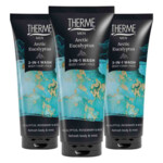 3x Therme Men 3in1 Wash Arctic Eucalyptus