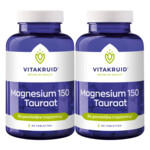 2x Vitakruid Magnesium 150 Tauraat - 41.85 euro