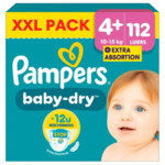 2x Pampers Baby Dry Luiers Maat 4+ (10-15 kg)