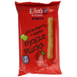 5x Ella's Kitchen Maize Sticks 7+m Aardbei & Appel - 9.86 euro