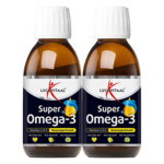 2x Lucovitaal Omega 3 Vloeibaar Sinaasappelsmaak