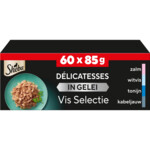 Sheba Kattenvoer Nat Délices du Jour in Gelei  Vis Selectie Multipack - 41.65 euro