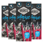 4x Voskes Kattensnack Liquid Treat  Tonijn