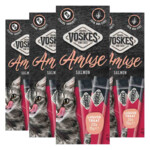 4x Voskes Kattensnack Liquid Treat Zalm - 20.85 euro