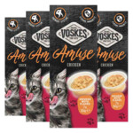 4x Voskes Kattensnack Mousse  Kip - 20.85 euro