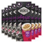 8x Voskes Kattensnack Mousse  Makreel&Kip - 41.7 euro