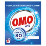 6x OMO Waspoeder Wit 14 Wasbeurten - 18.25 euro