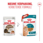 12x Royal Canin Kattenvoer Nat Gravy Ageing 11+ 85 gr
