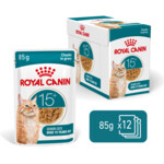 12x Royal Canin Kattenvoer Nat Gravy Ageing 15+ 85 gr