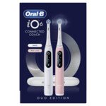 Oral-B Elektrische Tandenborstel iO 6 Duo Wit & Roze - 214.99 euro