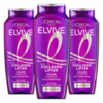 3x L'Oréal Elvive Collagen Lifter Shampoo
