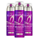 3x L'Oréal Elvive Collagen Lifter Big Hair Day Spray - 28.84 euro