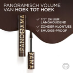 3x L'Oréal Panorama Mascara Chromatic Brown - 63.14 euro