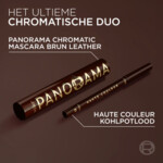 3x L'Oréal Panorama Mascara Chromatic Brown - 63.14 euro